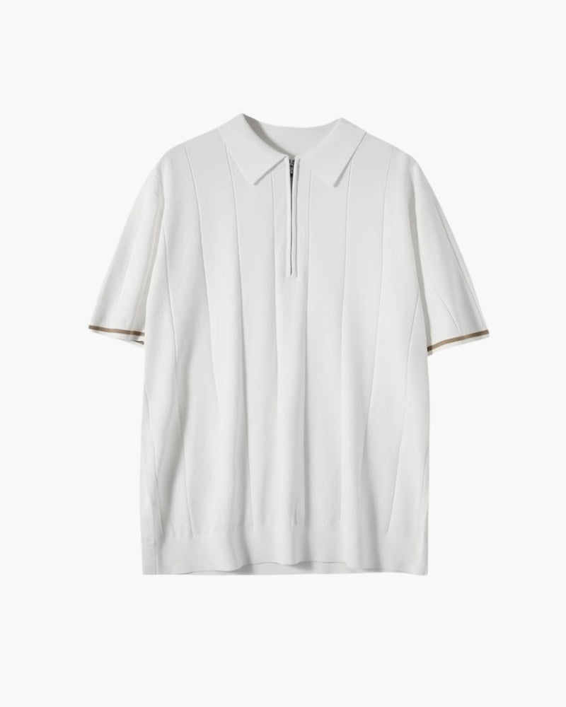 Polo Signature a Contrasto