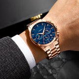 Orologio Cronografo Precision in Acciaio