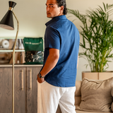 Cape Town – Camicia in Lino a Maniche Corte