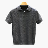Polo in Maglia Testurizzata Signature