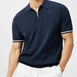 Polo Signature a Contrasto