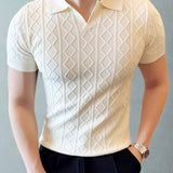 Polo in Maglia Testurizzata Signature