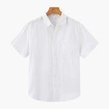 Cape Town – Camicia in Lino a Maniche Corte