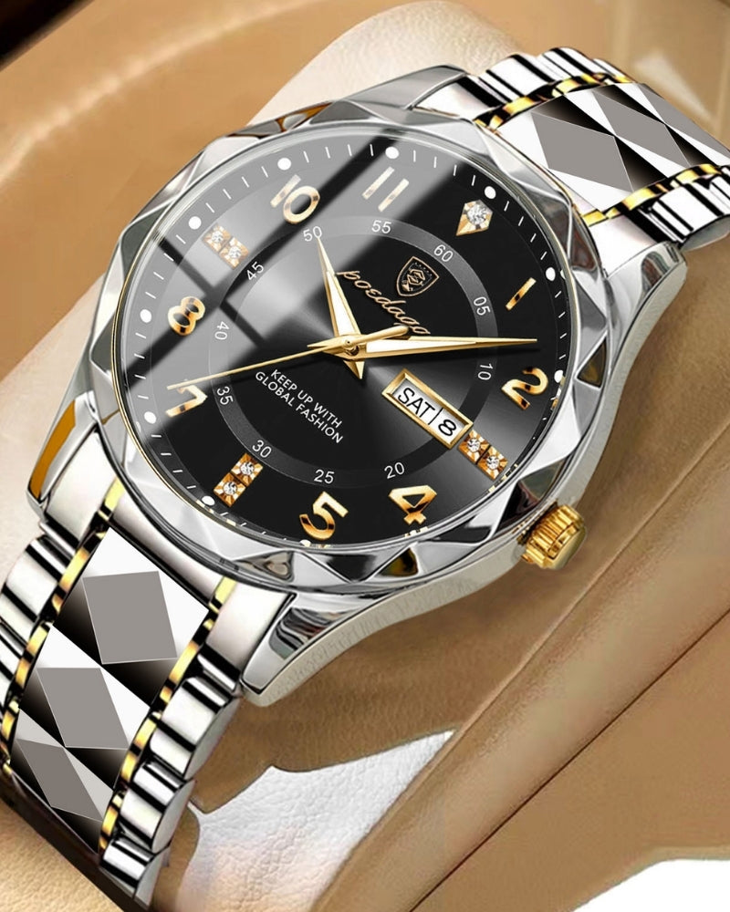 Orologio Classico Bicolore in Acciaio