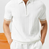 Polo Signature a Contrasto