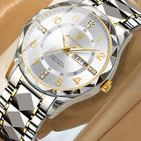 Orologio Classico Bicolore in Acciaio