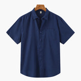 Cape Town – Camicia in Lino a Maniche Corte
