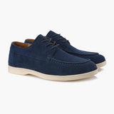 Scarpa Premium in Pelle Scamosciata con Lacci