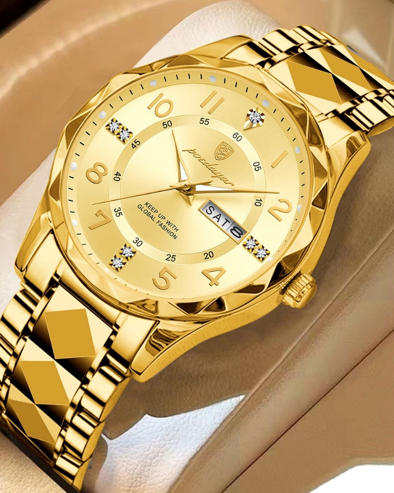 Orologio Classico Bicolore in Acciaio