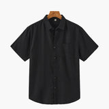 Cape Town – Camicia in Lino a Maniche Corte