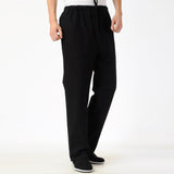 Pantaloni Kibo in Cotone e Lino