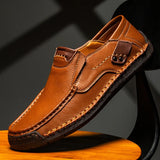 Mocassim Leandro Premium em Couro Legítimo
