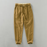Pantaloni Elliot in Cotone e Lino