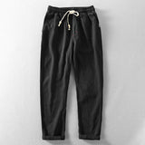 Pantaloni Riku in Cotone e Lino