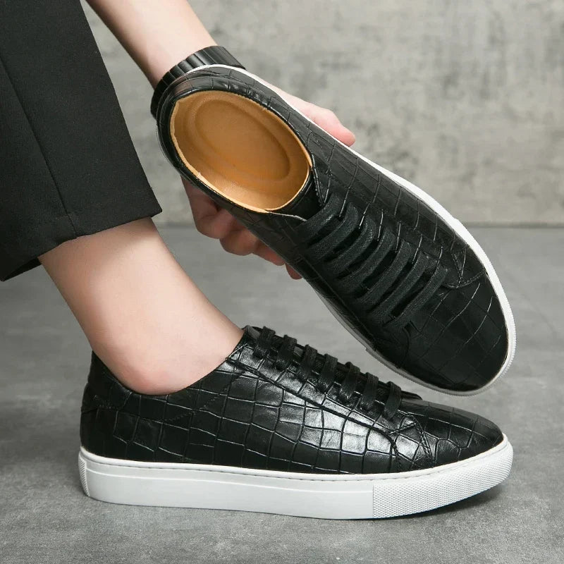 Sneakers Luca Bianchi in Vera Pelle