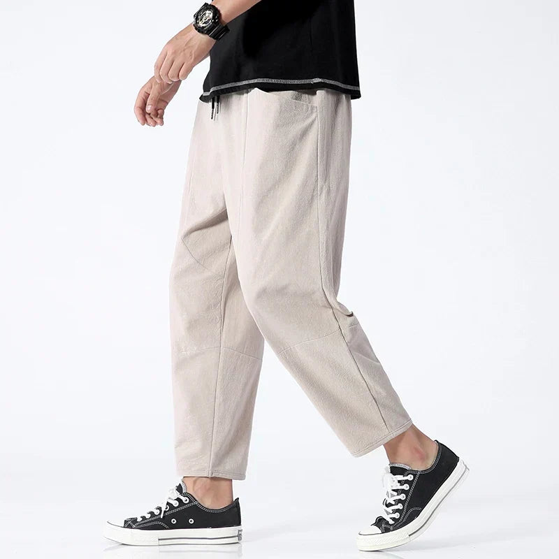 Pantaloni Miju Everyday in Cotone e Lino