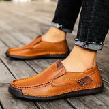 Mocassim Leandro Premium em Couro Legítimo