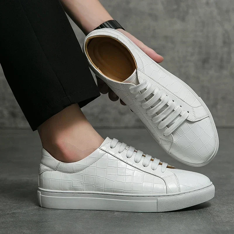Sneakers Luca Bianchi in Vera Pelle