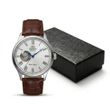 Orologio Automatico Open Heart con Numeri Romani