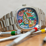 Orologio CILOA Design Wormhole
