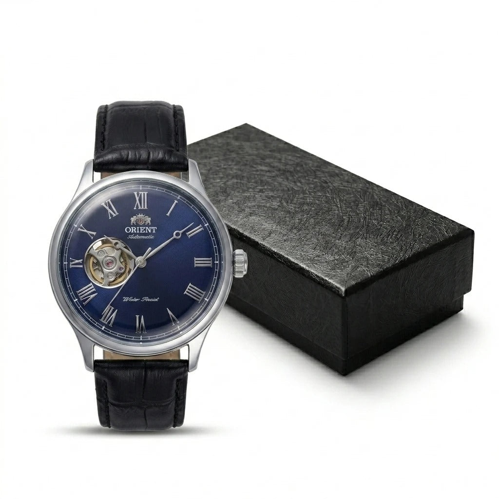 Orologio Automatico Open Heart con Numeri Romani