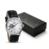 Orologio Automatico Open Heart con Numeri Romani