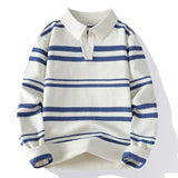 Maglione in Maglia a Righe Harvey
