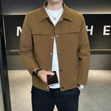 Giacca da Uomo Slim Fit Cachi