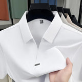 Polo da Uomo Casual Tinta Unita