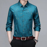 Camicia Stampata Antipiega