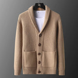 Cardigan Lindern in Maglia Spessa di Lana