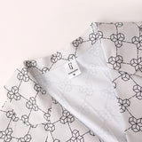 Completo Uomo Geometrico Bianco e Beige