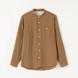 Camicia con Collo alla Coreana