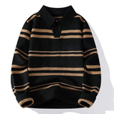 Maglione in Maglia a Righe Harvey