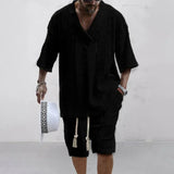Completo Uomo in Maglia con Scollo a V