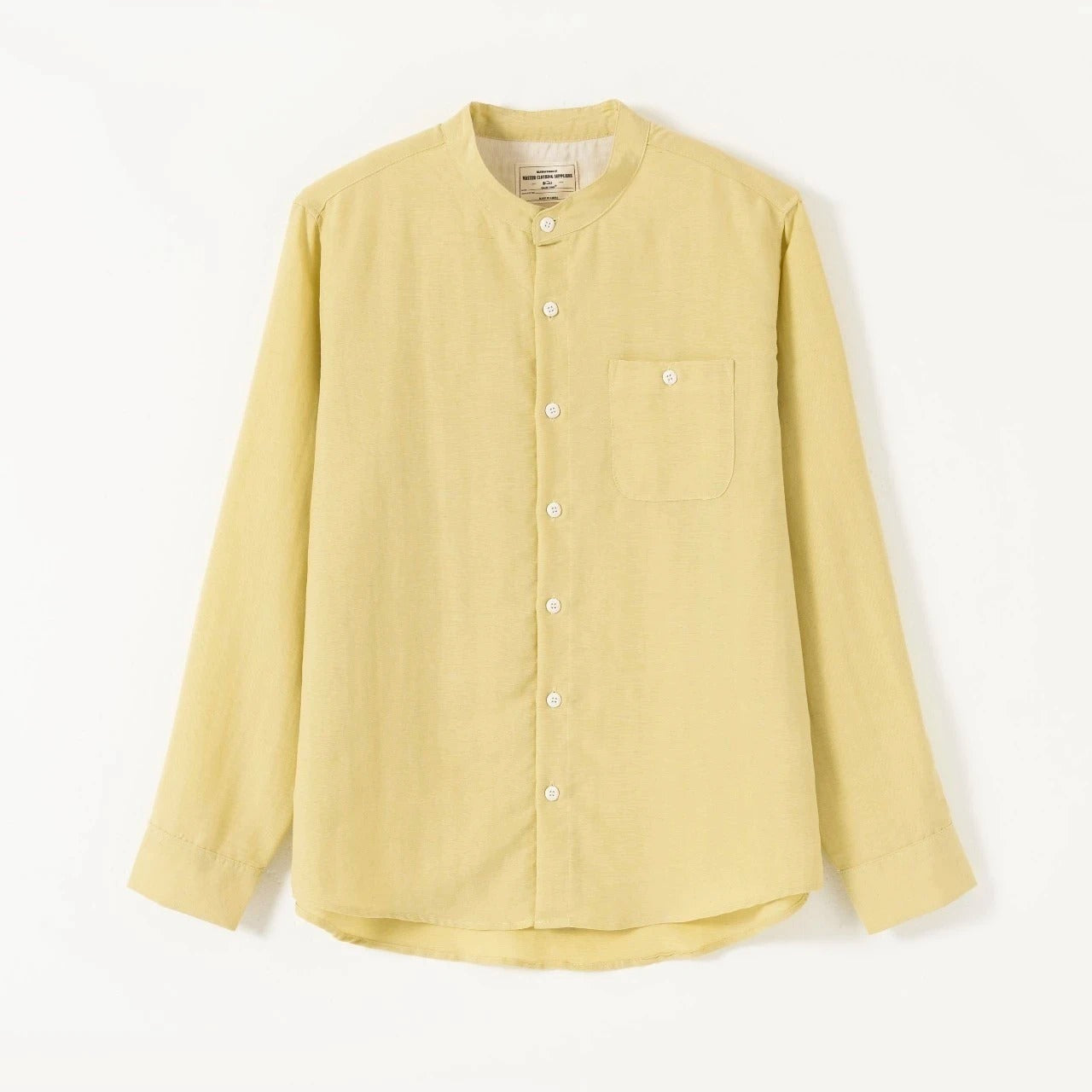 Camicia con Collo alla Coreana
