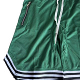 Shorts Sportivi con Cordino e Tasca con Zip