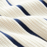 Polo in Maglia a Righe Retrò