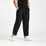 Pantaloni Plissettati Streetwear Grigi