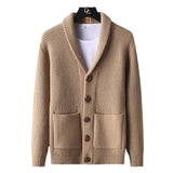 Cardigan Lindern in Maglia Spessa di Lana
