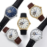 Orologio Automatico Open Heart con Numeri Romani