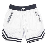 Shorts Sportivi con Cordino e Tasca con Zip