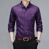 Camicia Stampata Antipiega